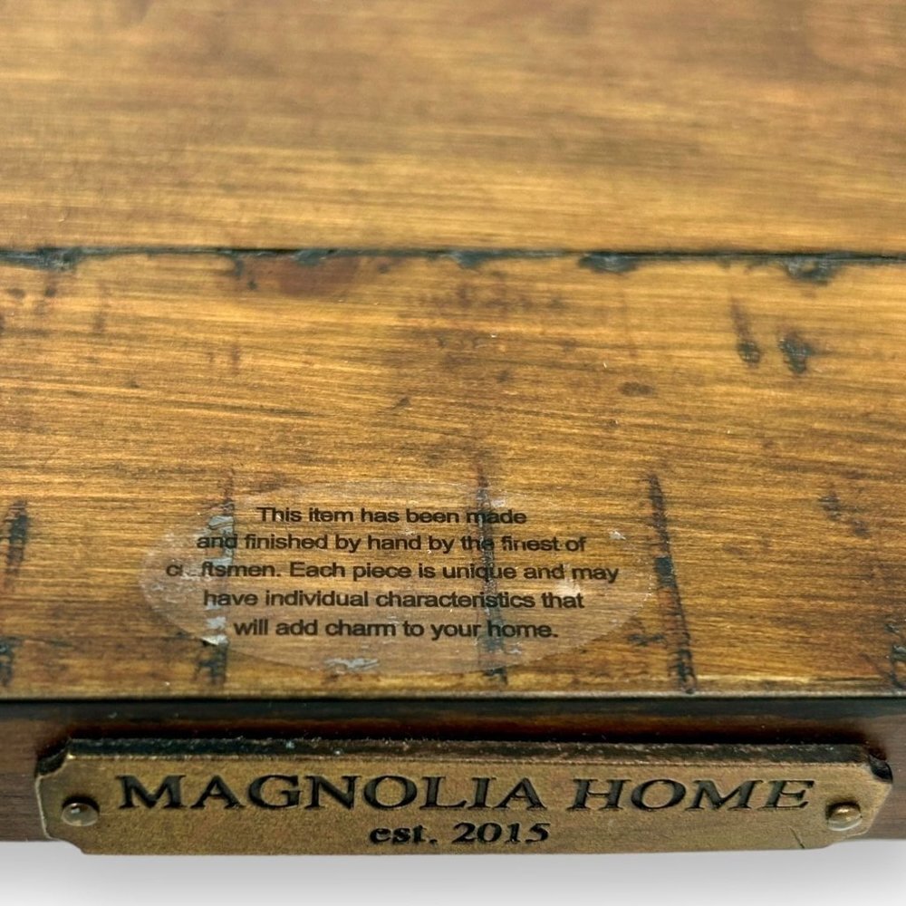 Magnolia Home by‎ Joanna Gaines Medium Single Bracket Wood Shelf - Picture 4 of 8